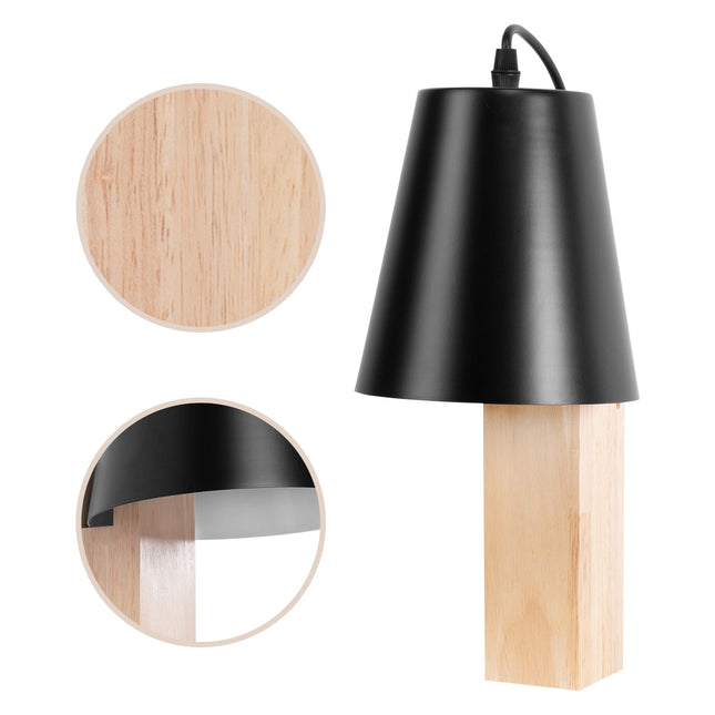 LOFT SEINÄVALAISIN APP1279-1W BLACK – Musta