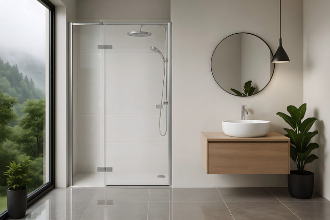 Suihku ovi Rea Atlas 80 Chrome – Kromi