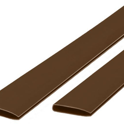 Päällysnauha PVC-matolle 10x1m Suklaa – Musta