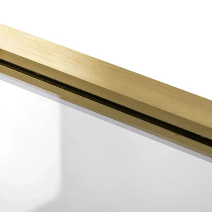 Rea suihkukaappi Rea Atlas 80x100 Brush Gold – Kulta