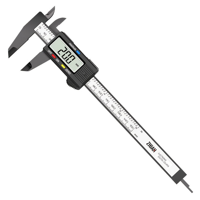 Digitaalinen työntömitta – LCD-näyttö, 150/100 mm, 0,1 mm tarkkuus