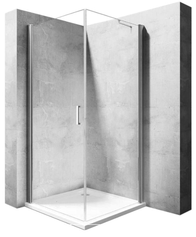Rea Free Space N2 suihkukaappi 90 x 90 – Musta