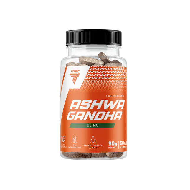 Adaptogen TREC ASHWAGANDHA ULTRA, 60 tablettia