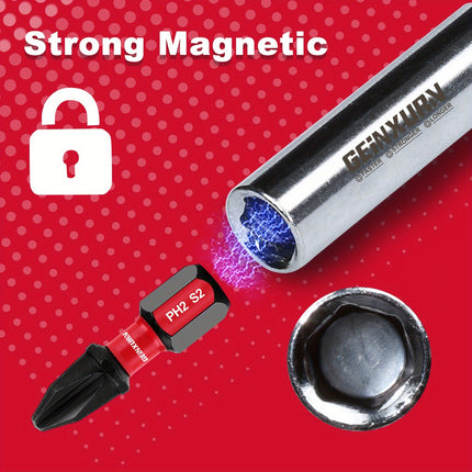 Magneettinen bittisarja 5/10/22 kpl – 2,5"–60 mm