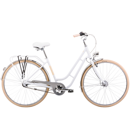 Polkupyörä ROMET Luiza Classic, valkoinen (M)