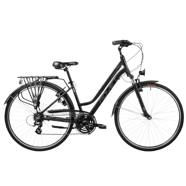 Polkupyörä ROMET Gazela, musta
