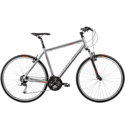 Polkupyörä ROMET Orkan 2 M, harmaa-punainen (M)