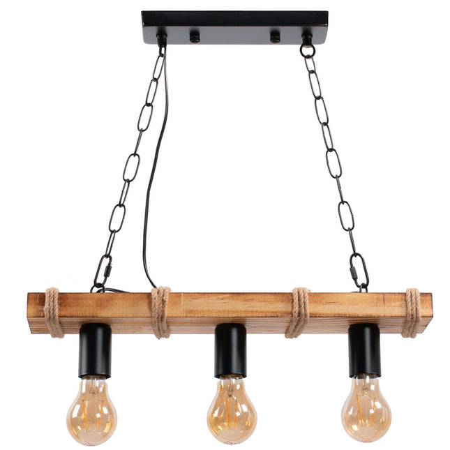 BOHO LINE RIIPPUVAT KATTOVALAISIN APP1319-3CP – Musta