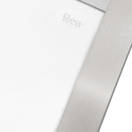 Rea City suihkukaappi 80x100 Nickel Brush