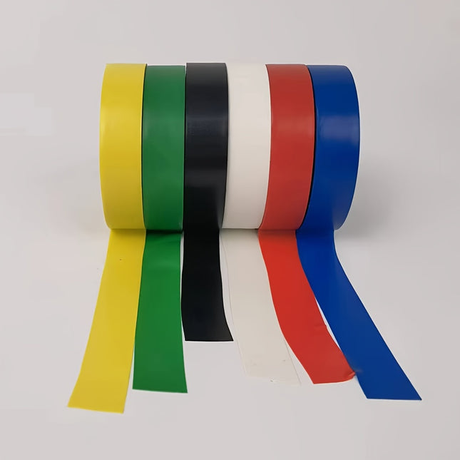 7 rll PVC-sähköteippi – 600V, paloa hidastava & pölytiivis