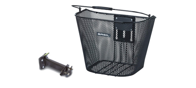 Polkupyörän etukori Basil Bremen, metallia