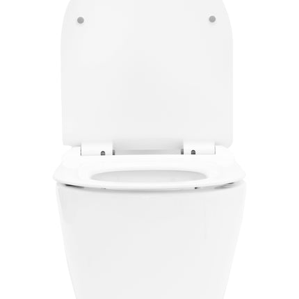 CARLO MINI Tornado Rimless Slim N wc-istuin + CARLO MINI bidee