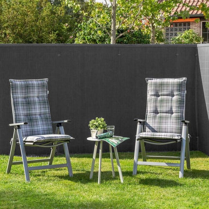 Päällyslista PVC-matolle 10x1m Tummanharmaa – Musta