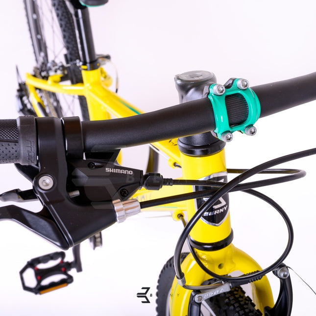 Ultrakevyt lasten polkupyörä Beany Zero 24, 8-12v, 24 tuumaa (keltainen)