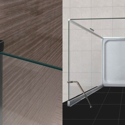 Rea Free Space N2 suihkukaappi 90 x 90 – Musta