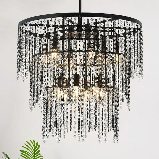 RIIPPUVALAISIN Cristal APP1314-CP Black – Musta