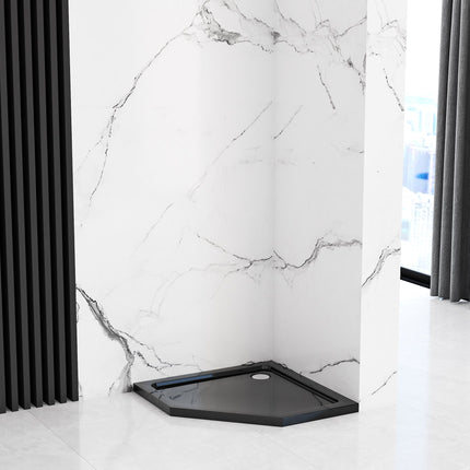 Rea DIAMOND BLACK MAT suihkukaappi 90x90