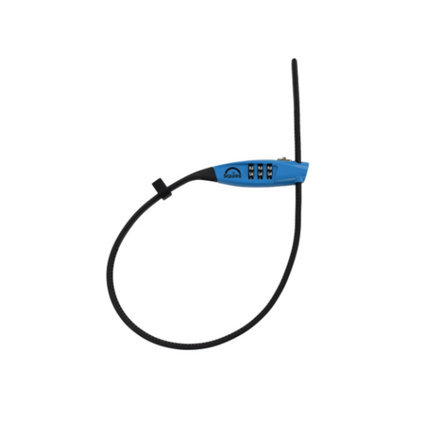 Kaapelilukko SQUIRE Straplok Combi 10, koodilla, sininen