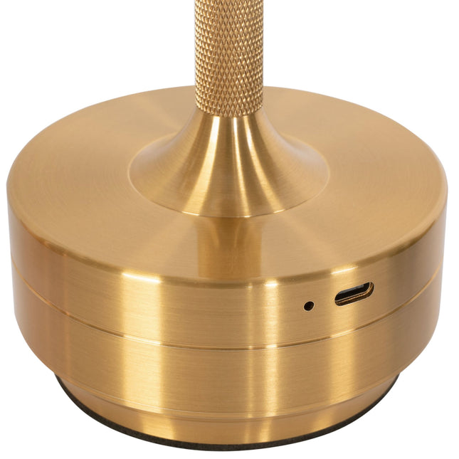 Yöpöytävalaisin APP1372-T Old Gold – Kulta