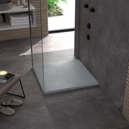 Magnum Grey suihkuallas 90x90 – Harmaa