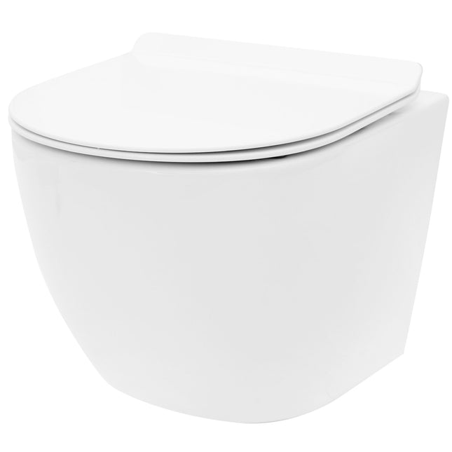 CARLO MINI Tornado Rimless Slim N wc-istuin + CARLO MINI bidee