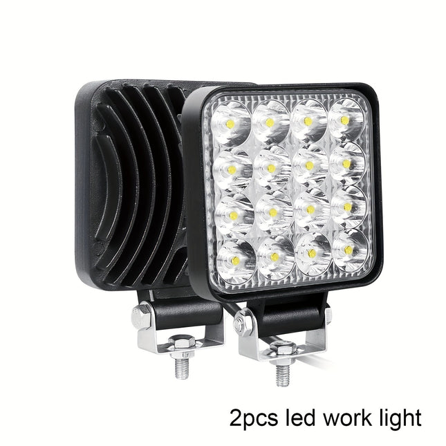 LED-työvalo  2/4 kpl – ultrakapea 12/24V