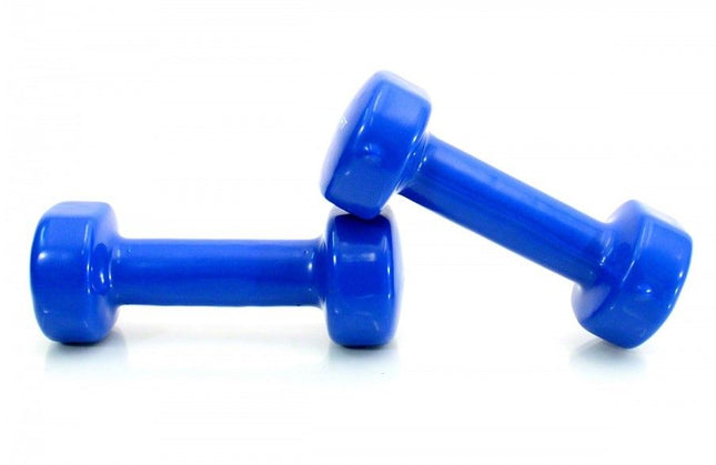 Vinyylikäsipainot 2 x 1,5 kg sininen Flexifit – Sininen