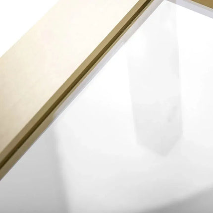 Seinälle asennettava suihkukaappi Rapid Slide Brush Gold – Kulta