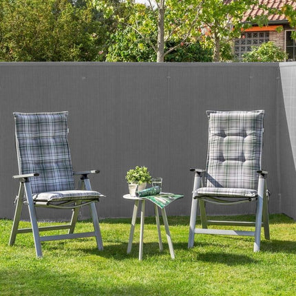 Päällyslista PVC-matolle 10x1m Vaaleanharmaa – Musta