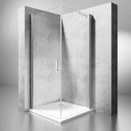 Rea Free Space N2 suihkukaappi 90 x 90 – Musta