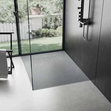 Magnum Grey suihkuallas 90x90 – Harmaa