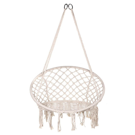 Setti Boho keinu nojatuoli GL078 + tyyny 322147 Ecru