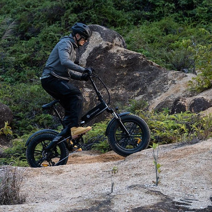 Kokoontaittuva sähköpyörä ADO A20F BEAST, musta