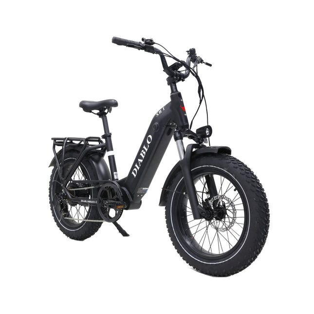 Sähköpyörä DIABLO XR1, mattamusta