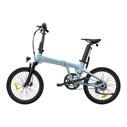 Taittuva sähköpyörä ADO A20S AIR etujousituksella, sininen