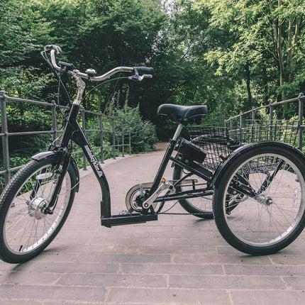 Kolmipyöräinen sähköpyörä AMLADCYKLER Kevyt kolmipyörä