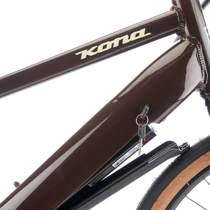 Sähköpyörä KONA Dew HD, 27,5" ruskea (L)