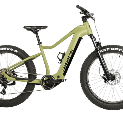 Sähköinen rasvapyörä LEADER FOX Braga 26": Vihreä (L)
