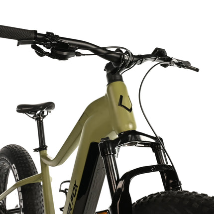 Sähköinen rasvapyörä LEADER FOX Braga 26": Vihreä (L)