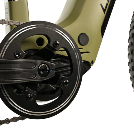 Sähköinen rasvapyörä LEADER FOX Braga 26": Vihreä (L)