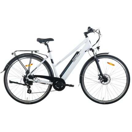 Sähköpyörä TOTEM XC920 28", valkoinen