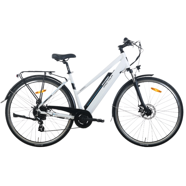 Sähköpyörä TOTEM XC920 28", valkoinen