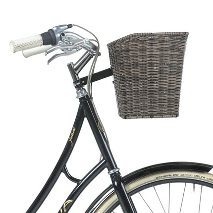 Etukori BASIL Bremen Rattan Look FM, tummanruskea