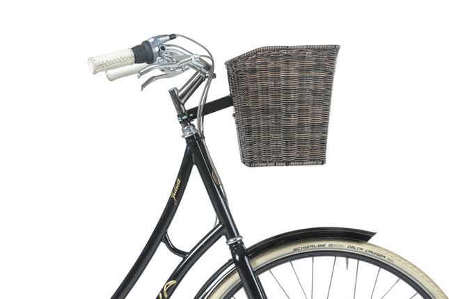 Etukori BASIL Bremen Rattan Look FM, tummanruskea