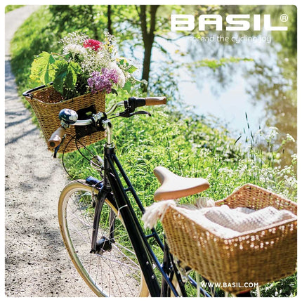 Etukori BASIL Bremen Rattan Look FM, Seagrass, vaaleanruskea