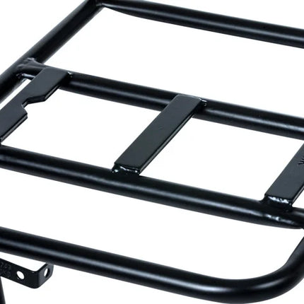 BASIL Front Carrier L, musta