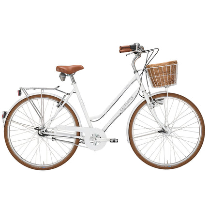 Naisten polkupyörä EXCELSIOR Glorious Lady, 28", 3k, helmenvalkoinen (L)