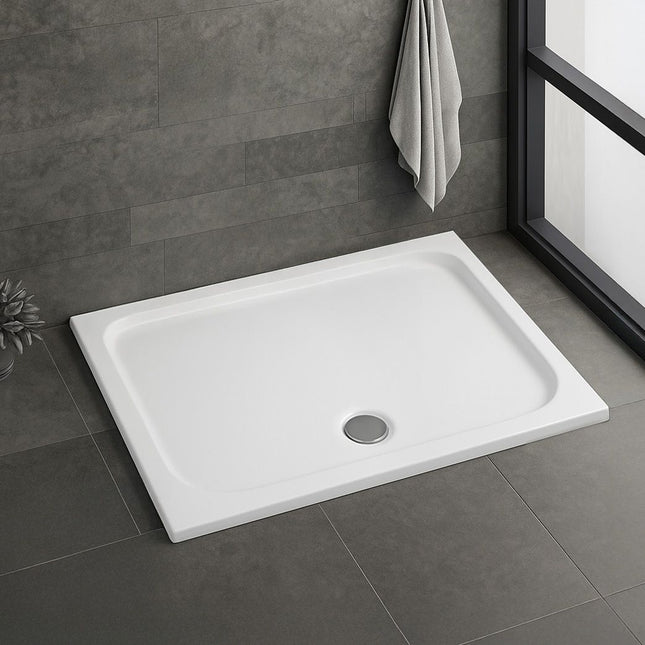 Suihkuallas Rea Belmond White 80x100 – Valkoinen