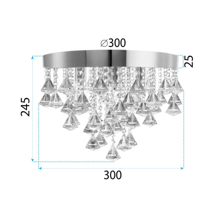 CRYSTAL LAMPPU APP1655-3CP