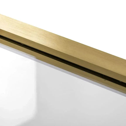 Rea suihkukaappi Rea Atlas 100x100 Brush Gold – Kulta
